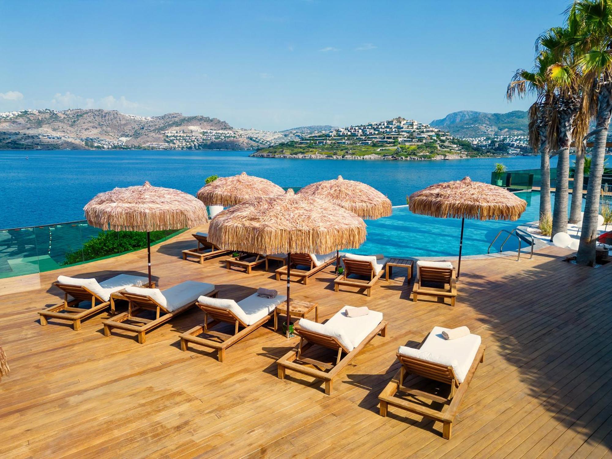 Root Redrock Yalikavak Villa ภายนอก รูปภาพ