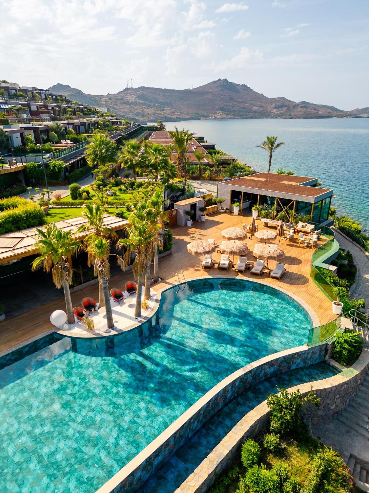Root Redrock Yalikavak Villa ภายนอก รูปภาพ