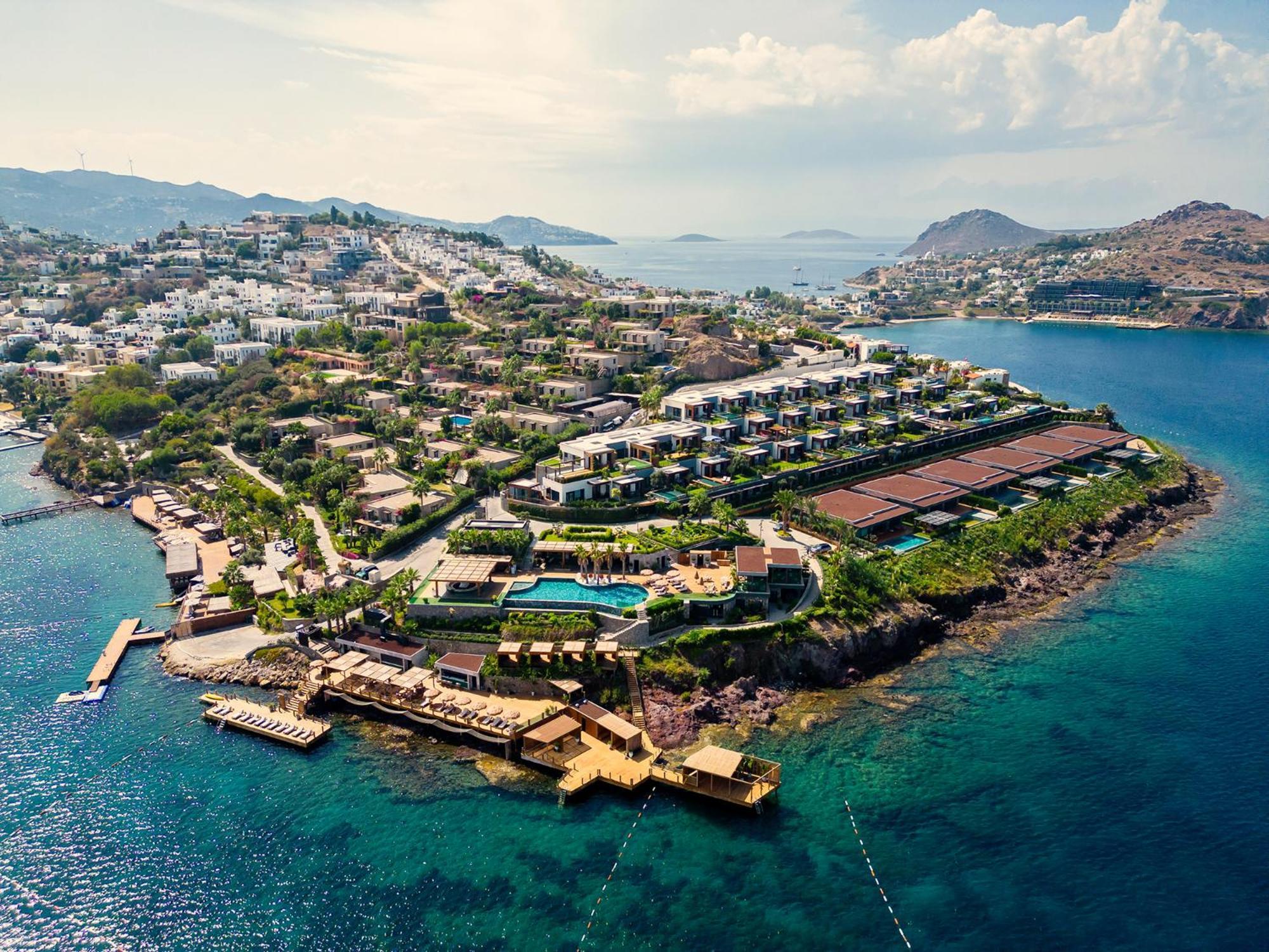 Root Redrock Yalikavak Villa ภายนอก รูปภาพ